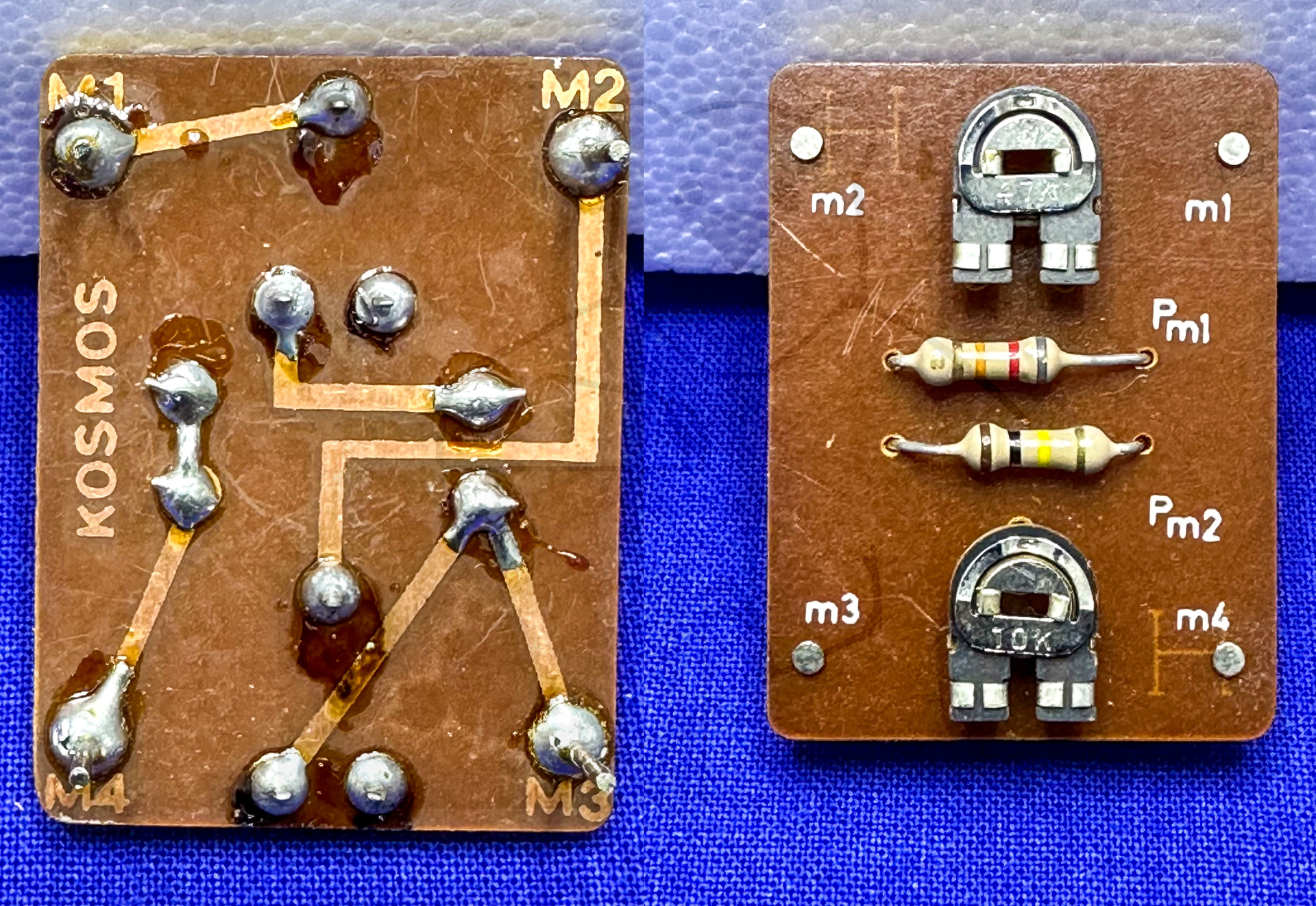 Kosmos Elektronik Labor E200 - Bauteile